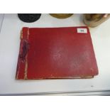 Interesting photograph album containing black and whit photographs of HMS Venerable Hong Kong 1946
