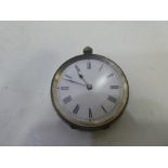 Small silver pocket watch, marked 935, 53585