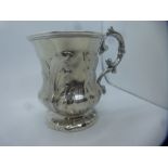 Extremely decretive hallmarked christening cup, London 1841, 4.8 ozt