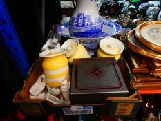 Box of collectable china incl. TG Green kitchenware etc