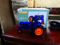 Universal Hobbies; a diecast 1/16 scale Fordson narrow crop tractor, boxed