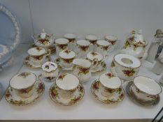 A Quantity of Royal Albert 'Old Country Roses' teaware