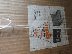 Boxed portable gas cooker and lantern