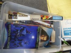 A quantity of movie posters, advertising boards, etc - mostly late 90s/2000s