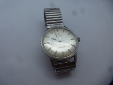 Vintage gent's 'OMEGA' 'Seamaster' stainless steel gent's wristwatch, in working order