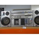 Vintage JVC ghetto blaster