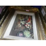 4 Small gilt framed pictures
