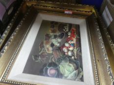 4 Small gilt framed pictures