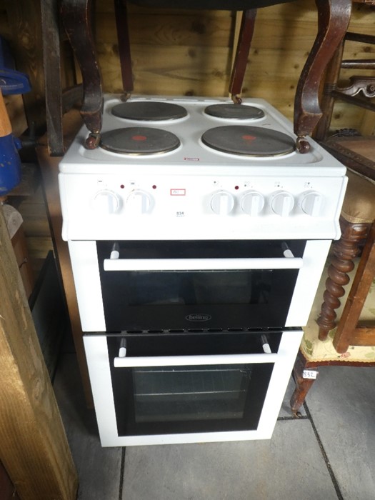 Belling freestanding oven with separate grill
