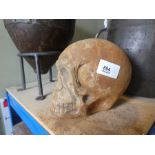 Cast iron skull