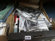 5 Large boxes of ephemera incl. vintage posters, books, catalogues etc