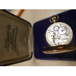 Gold plated pocket watch Marked Dennison