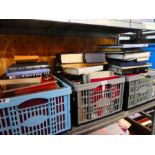 3 Crates of books relating to Railway, Airline and Transport