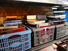 3 Crates of books relating to Railway, Airline and Transport