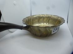 Danish high grade silver bowl with a rosewood handle, 3.8ozT