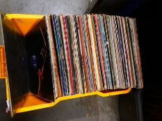 3 Boxes of vintage LPs incl. Sound tracks, ET etc