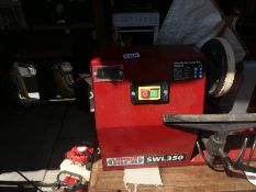Wood lathe starter kit SWL350 and wooden boat