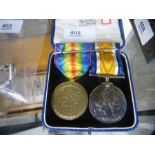 Group of two WWI medals presented to R.F Baldock, . BOY . R.N 89793