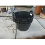 10 x 14 litre trug buckets