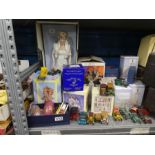 Lady Diana doll in box, toy cars, boxed china ornaments, to include Regency Fine Art rabbits, myths