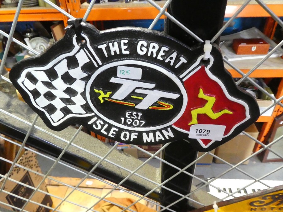 Isle of Man TT sign