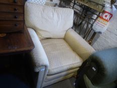 Pair of modern armchairs and one other