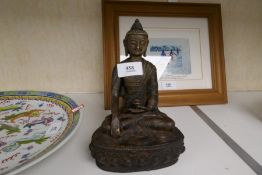 A Chinese buddha 22cms