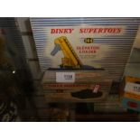 Dinky Elevator loader and Centurian tank number 964 and 651