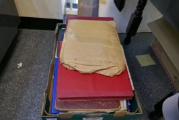 A quantity of stamp albums, GB and Worldwide