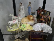 A quantity of figurines Royal Doulton, Lancaster and Bandland Ltd, Staffordshire