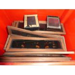 A quantity of magic lantern slides and similar, some topographical