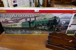 A Hornby by 'OO' gauge Flying Scotsman Train Set, appears unused