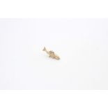 9ct gold cod fish pendant / charm 3.9g