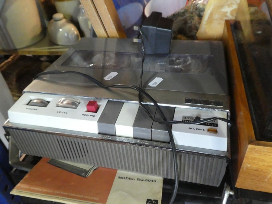 Wye Audio 45 record player, AIWA tape recorder, typewriter, speakers etc - Image 4 of 5