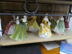 A quantity of Royal Doulton including Simone, Wistful & Fair Lady - some AF