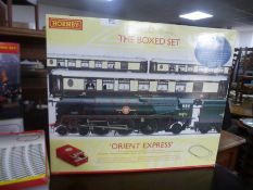 A Hornby 'OO' gauge Orient Express boxed set, as new