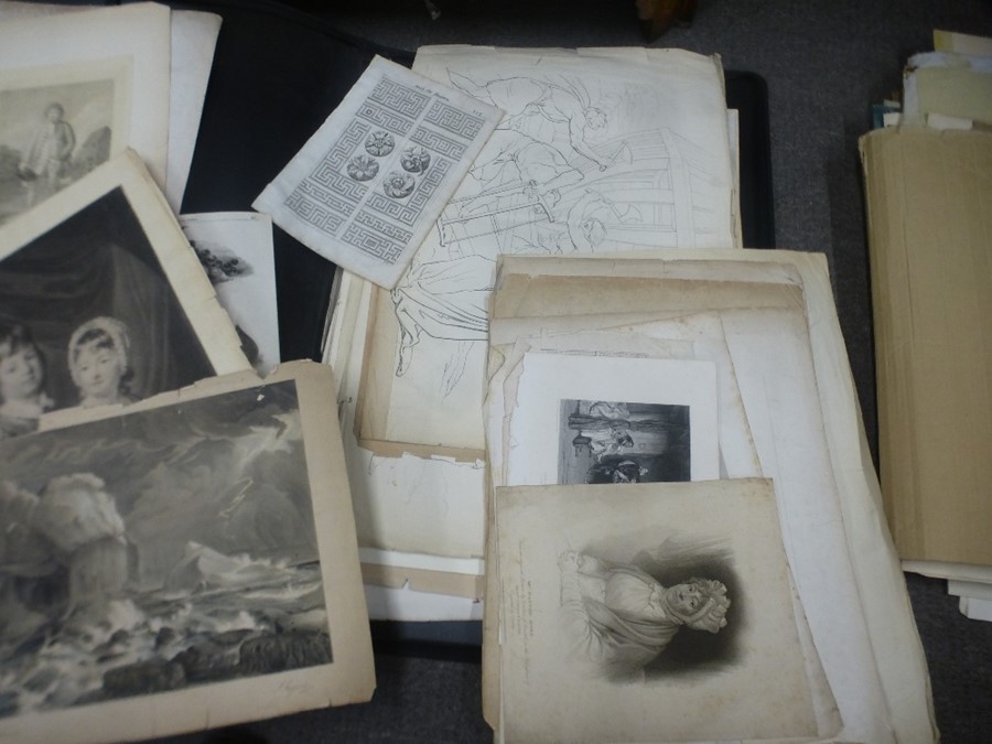 A folio of 18th and 19th century prints and similar - Image 2 of 2