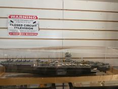 US Navy CVN 65 - USS Enterprise scale model (commissioned in 1961 and decommissioned in 2017)