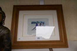 Cricket; a print having signatures of the West Indies Cricket team, 1996