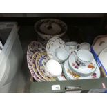 Mixed china including Worcester etc