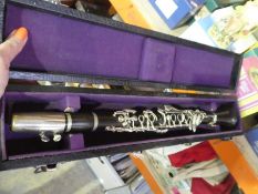 Three cased clarinets - two are in the same case