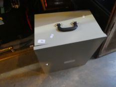 Steel small strong box with lock AF