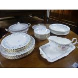 Quantity of Royal Albert Memory Lane dinner and teaware