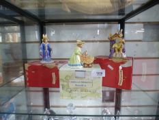Three Bunnykins boxed models to include the Roman Emperor collection