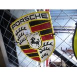 Large Porsche sign