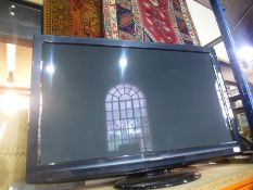 A Panasonic flat screen TV - model TX - P42G20BA