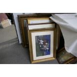 Large quantity of paintings, prints and similar - some antique