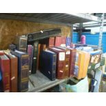 A large quantity of photograph and postcard albums, some of local scenes and mainly ships and a box