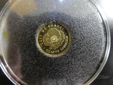 A quarter Sovereign, 2016 Remembrance Day coin