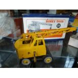 Dinky 571 Coles Mobile Crane in original box and Frog Westland Whirlwind Model kit